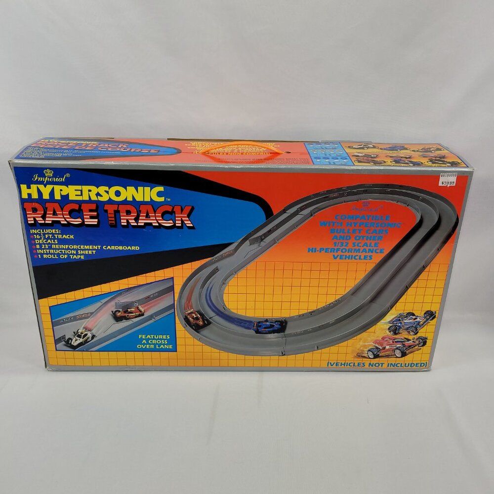 Hypersonic Race Track Vintage 1/32 Racing Set by Imperial Toys